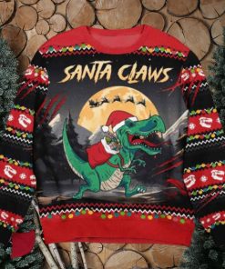 T rex hot sale christmas sweater