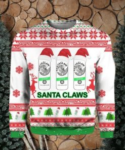 Santa Claws White Claw Ugly Sweater For Woman