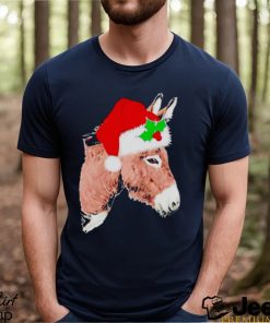 Santa Donkey Christmas Shirt