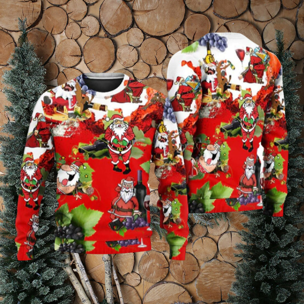 Drunk on sale santa sweater