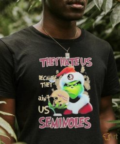 Santa Grinch Christmas They Hate Us Because Ain’t Us Florida State Seminoles T shirt