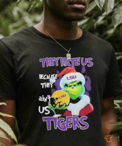 Santa Grinch Christmas They Hate Us Because Ain’t Us Lsu Tigers T shirt