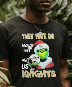 Santa Grinch Christmas They Hate Us Because Ain’t Us UCF Knights T shirt
