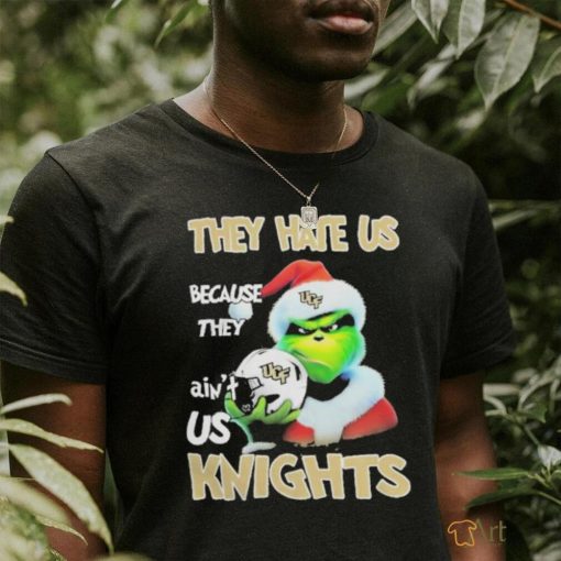 Santa Grinch Christmas They Hate Us Because Ain’t Us UCF Knights T shirt