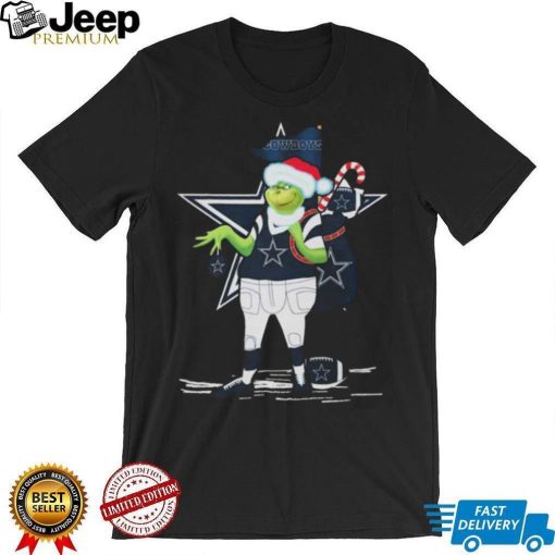 Santa Grinch Dallas Cowboys Gift Christmas 2023 Shirt