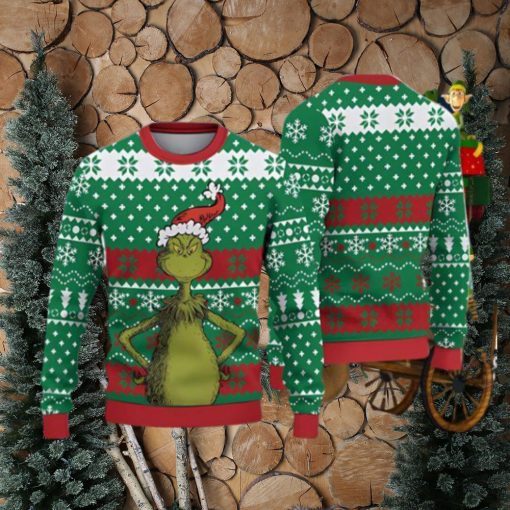 Santa Grinch Mean One Ugly Christmas Sweater Unique Gift For Men And Women