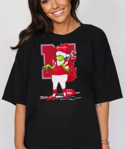 Santa Grinch Nebraska Cornhuskers Gift Christmas Tshirt