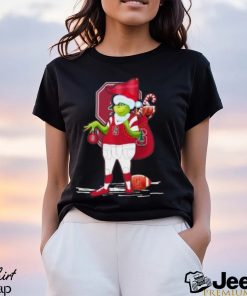 Santa Grinch Stanford Cardinal Gift Christmas Shirt