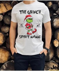 Santa Grinch The Grinch Is My Spirit Animal shirt