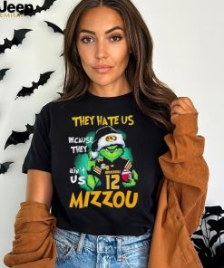 Santa Grinch They Hate Us Because They Ain’t Us Missouri Tigers Football Christmas Shirt