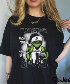 Santa Grinch They Hate Us Because They Ain’t Us San Antonio Spurs Shirt