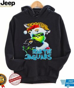 Santa Grinch fear the Jacksonville Jaguars NFL shirt