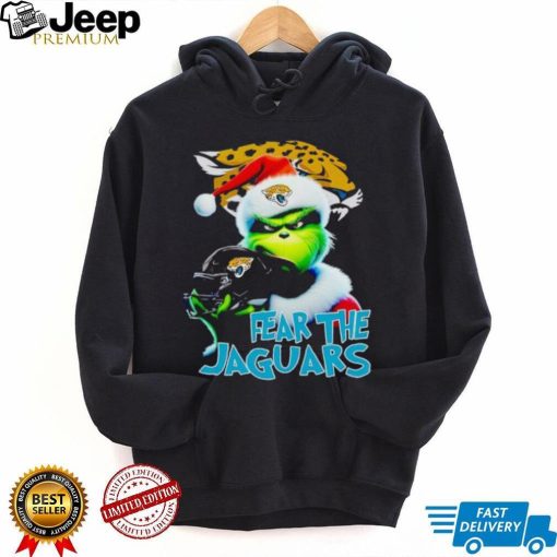 Santa Grinch fear the Jacksonville Jaguars NFL shirt