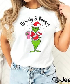 Santa Grinchy And Bougie Pink Tumbler shirt