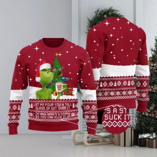 Santa Hate You Grinch Style 6 Ugly Christmas Sweater Holiday For Men And Women