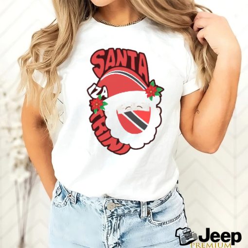 Santa Iza Trini Trinidad Christmas Shirt