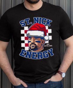 Santa Nick Castellanos St. Nick Energy Merry Christmas Shirt