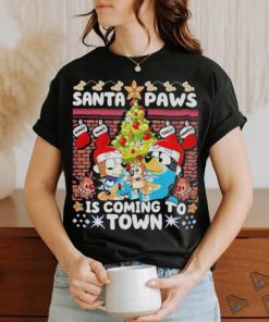 Santa Paws Bluey T Shirt