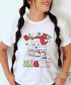 Santa Silent Night Christmas Shirt