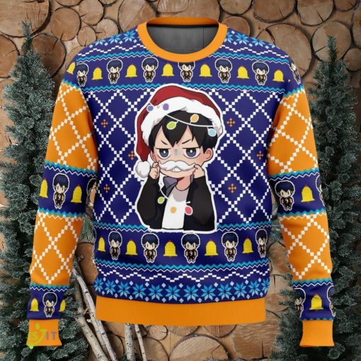 Santa Tobio Haikyuu Cute Ugly Christmas Sweater Christmas Gift For Family