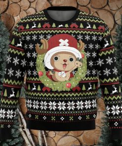 Santa Tony Tony Chopper One Piece Ugly Christmas Sweater