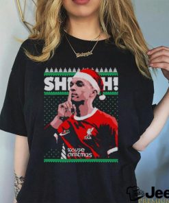 Santa Trent Alexander Arnold shhh ugly Christmas shirt