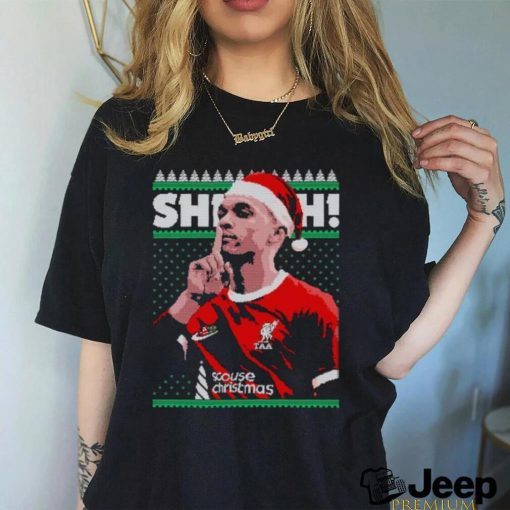 Santa Trent Alexander Arnold shhh ugly Christmas shirt