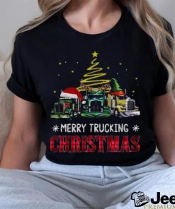 Santa Truck Merry Trucking Christmas 2023 T shirt