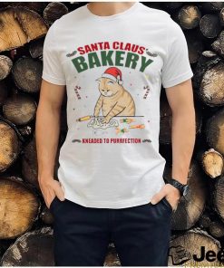 Santa claus’ bakery kneaded to purrfection shirt