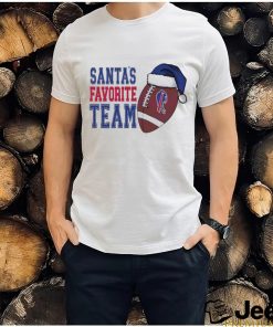 Santas Favorite Football Team Buffalo Bills Shirt