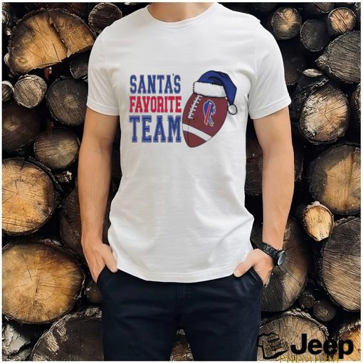 Santas Favorite Football Team Buffalo Bills Shirt