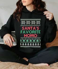 Santa's Favorite Homo ,Christmas Gifts shirt