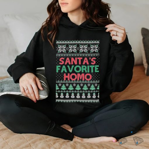 Santa’s Favorite Homo ,Christmas Gifts shirt