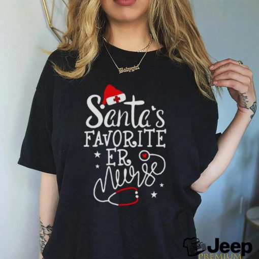 Santa’s Favourite Er Nurse Vintage shirt