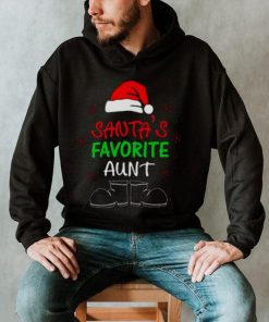 Santa's favorite aunt family Christmas bape Shirt