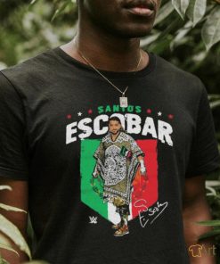 Santos Escobar Flag Signature Retro Shirt