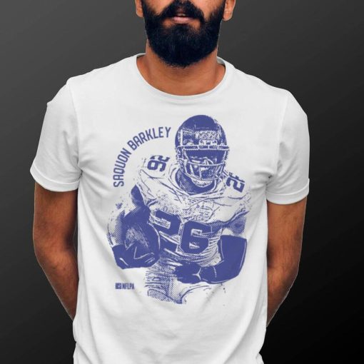 Saquon Barkley New York Vintage Mono Shirt