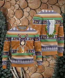 Sasha Blouse Attack on Titan Anime Ugly Christmas Sweater Xmas Gift