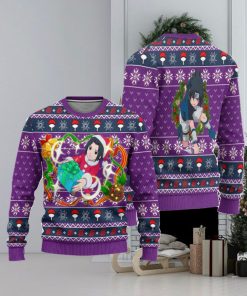 Sasuke Ugly Christmas Sweater, Naruto Anime Xmas Gift, Custom Ugly Christmas Sweater