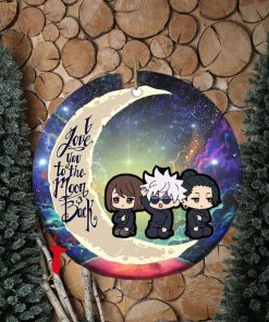 Satoru Gojo Shoko Ieiri Geto Suguru Jujutsu Kaisen I Love You To The Moon And Back Christmas Tree Decorations 2023 Ornament