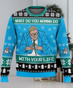 Saturday Night Live Matt Foley What Do You Wanna Do With Your Life Ugly Christmas Sweater 2023 Christmas Gift 3D Sweater