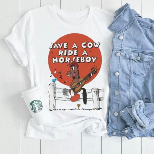 Save A Cow Ride A Horseboy T Shirt