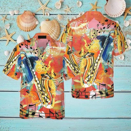 Saxophone Guides You To The World Hawaiian Shirt Idea Summer Gift For Men And Women