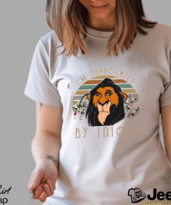 Scar Surrounded by Idiots Lion King Vintage Shirt Great Gift Ideas