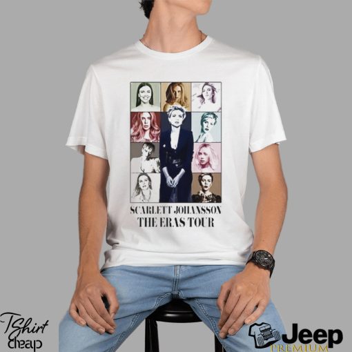 Scarlett Johansson the eras tour photo design t shirt