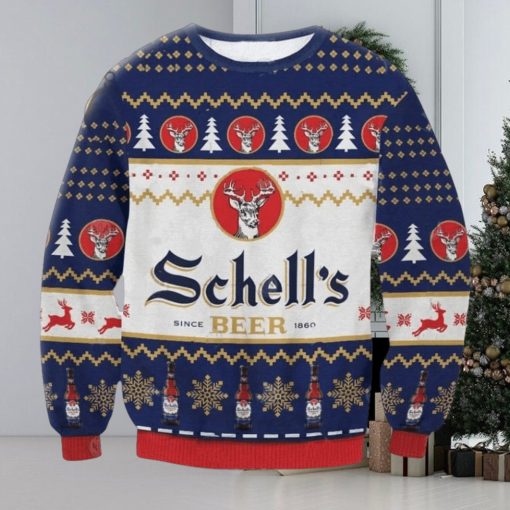 Schell Brewing Ugly Christmas Sweater, Gift for Christmas Party