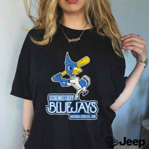 Schenectady Blue Jays baseball club est 1946 shirt