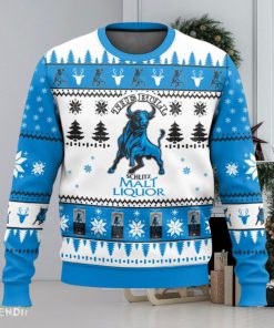 Schiltz Malt Liquor Ugly Christmas Sweater 2023 Christmas Gift 3D Sweater
