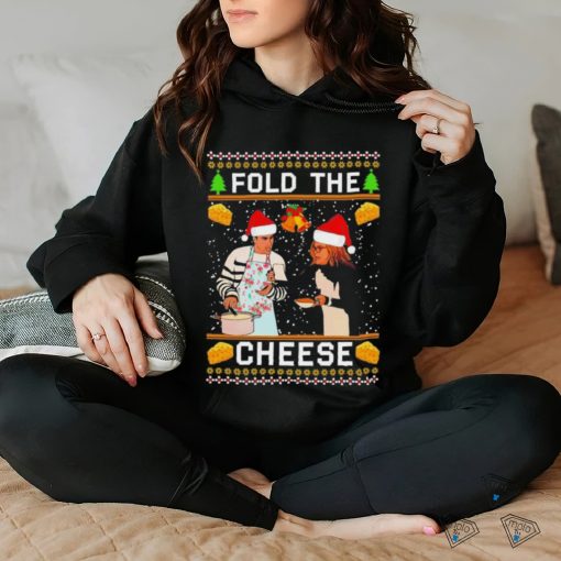 Schitt’s Creek fold the cheese Christmas shirt