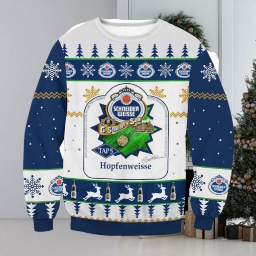 Schneider Weisse Hopfenweisse Ugly Christmas Sweater, Gift for Christmas Holiday